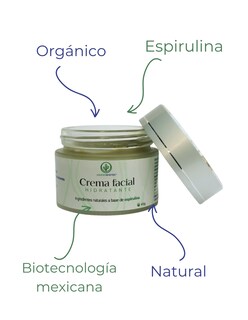 Foto 2 | Crema Facial Hidratante Hadosbiotec 45 G Ingredientes Naturales Y Orgánicos A Base De Espirulina