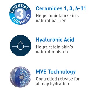 Foto 2 | Loción Hidratante Cerave Pm Night Cream 90 Ml Con Ácido Hialurónico - Venta Internacional.