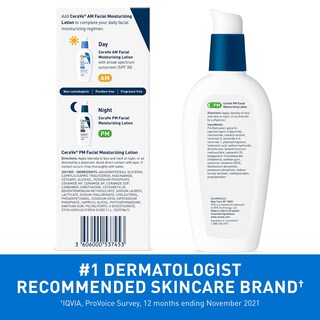 Foto 6 | Loción Hidratante Cerave Pm Night Cream 90 Ml Con Ácido Hialurónico - Venta Internacional.
