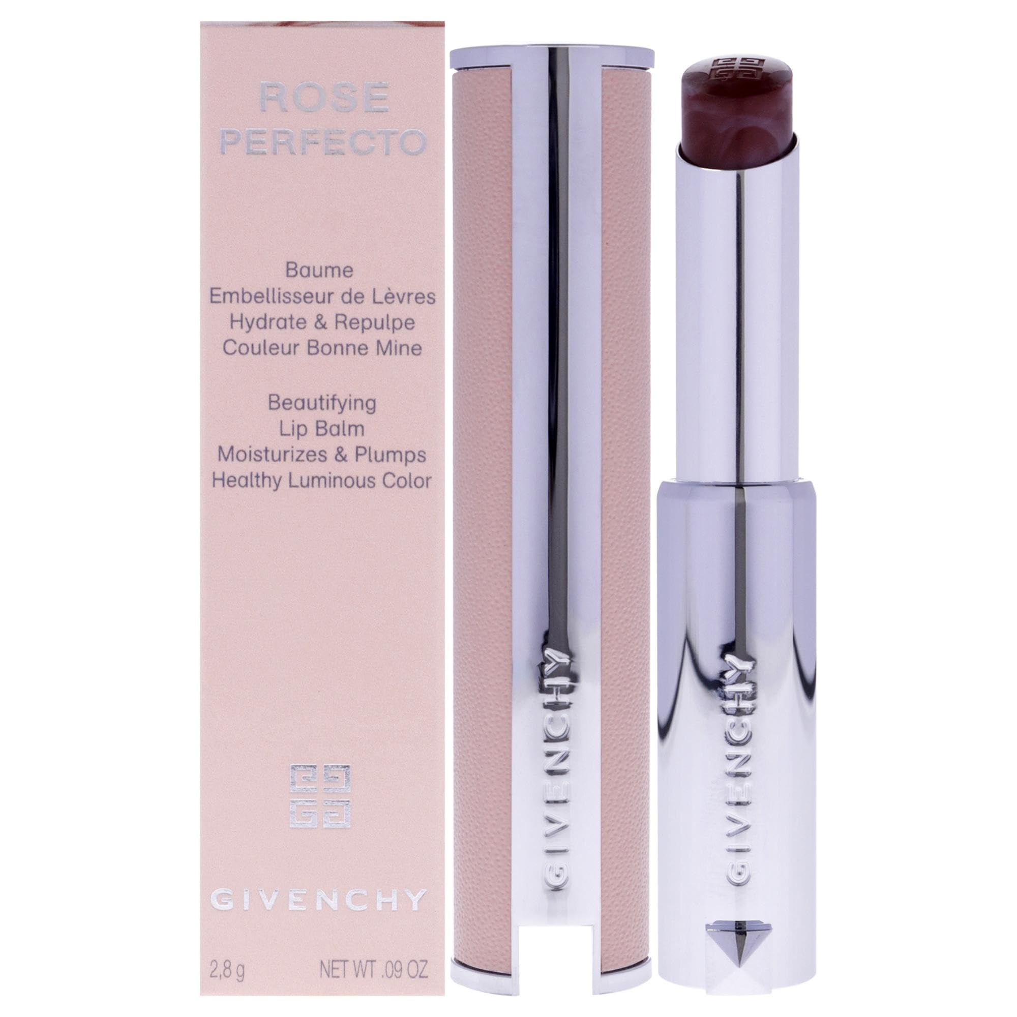 Foto 2 pulgar | Rose Perfecto Plumping Lip Balm - N501 Spicy Brown By Givenchy For Women - 0.09 Oz Lip Balm - Venta Internacional.