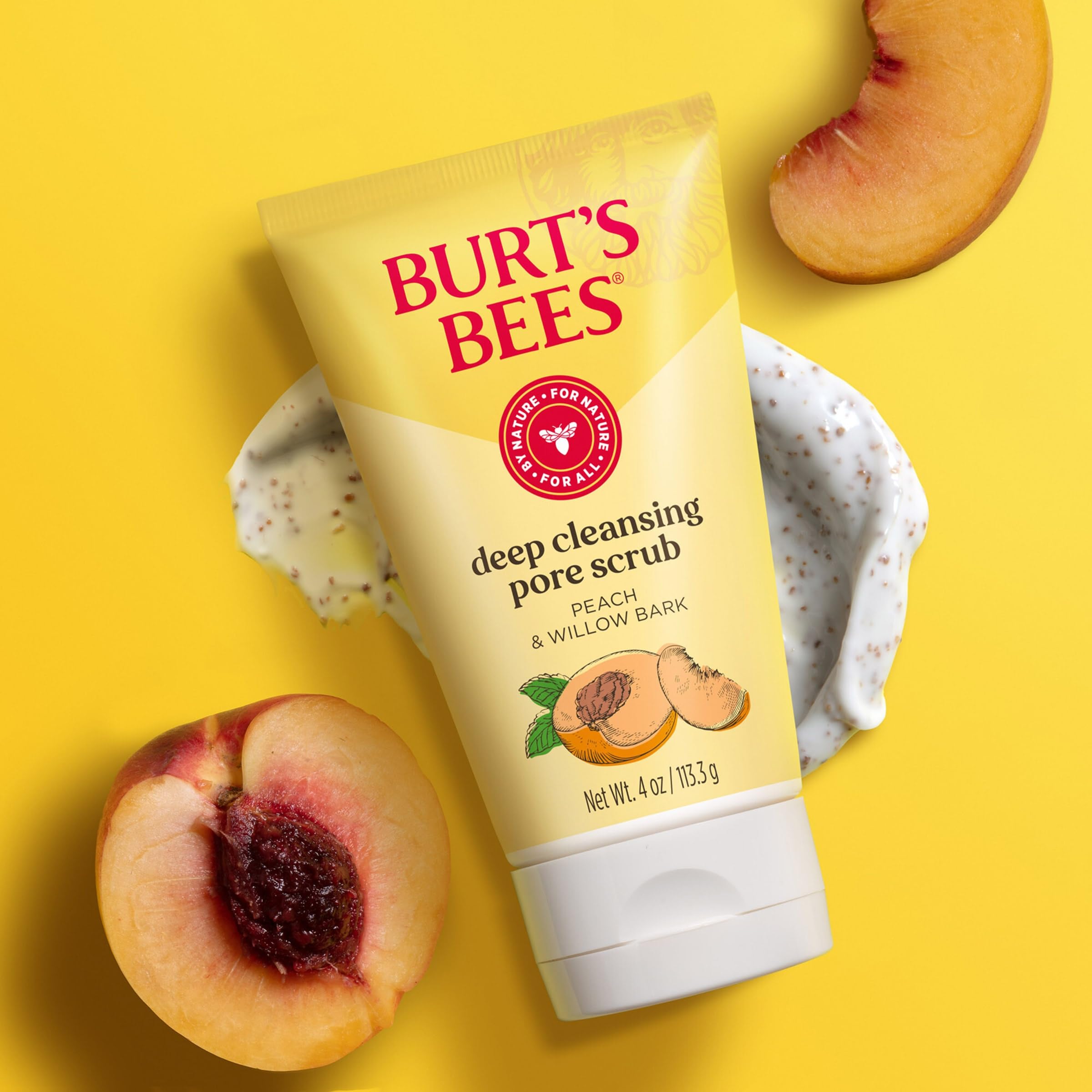 Foto 4 pulgar | Exfoliante Facial Burt's Bees Exfoliante De Poros De Limpieza Profunda, 120 Ml, 3 - Venta Internacional.