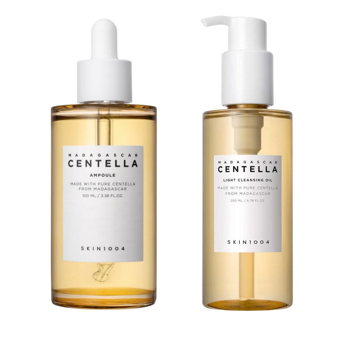 Foto 2 pulgar | Ampolla De Centella De Madagascar Skin1004 De Skincare De 100 Ml Y Aceite Limpiador De 200 Ml - Venta Internacional.