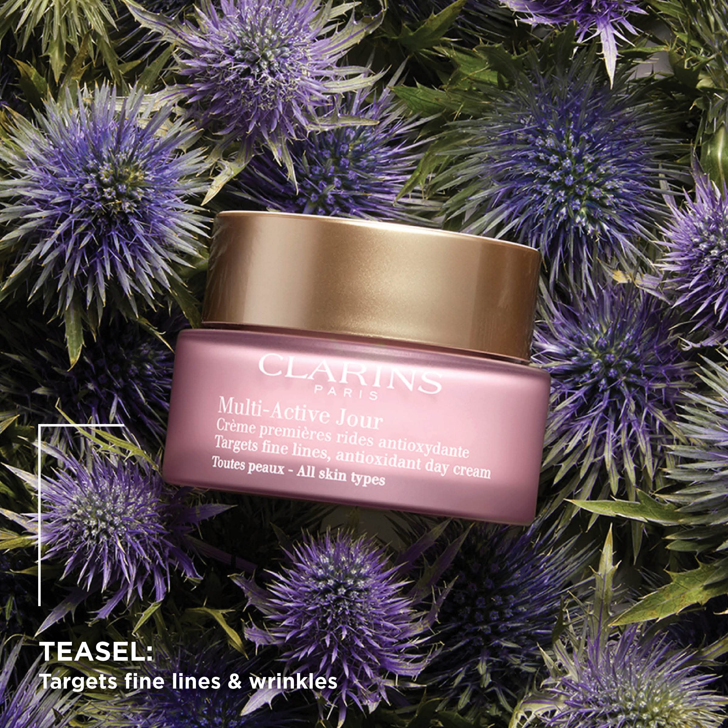 Foto 4 pulgar | Crema Hidratante De Día Multiactiva Clarins, Antienvejecimiento, 50 Ml - Venta Internacional.