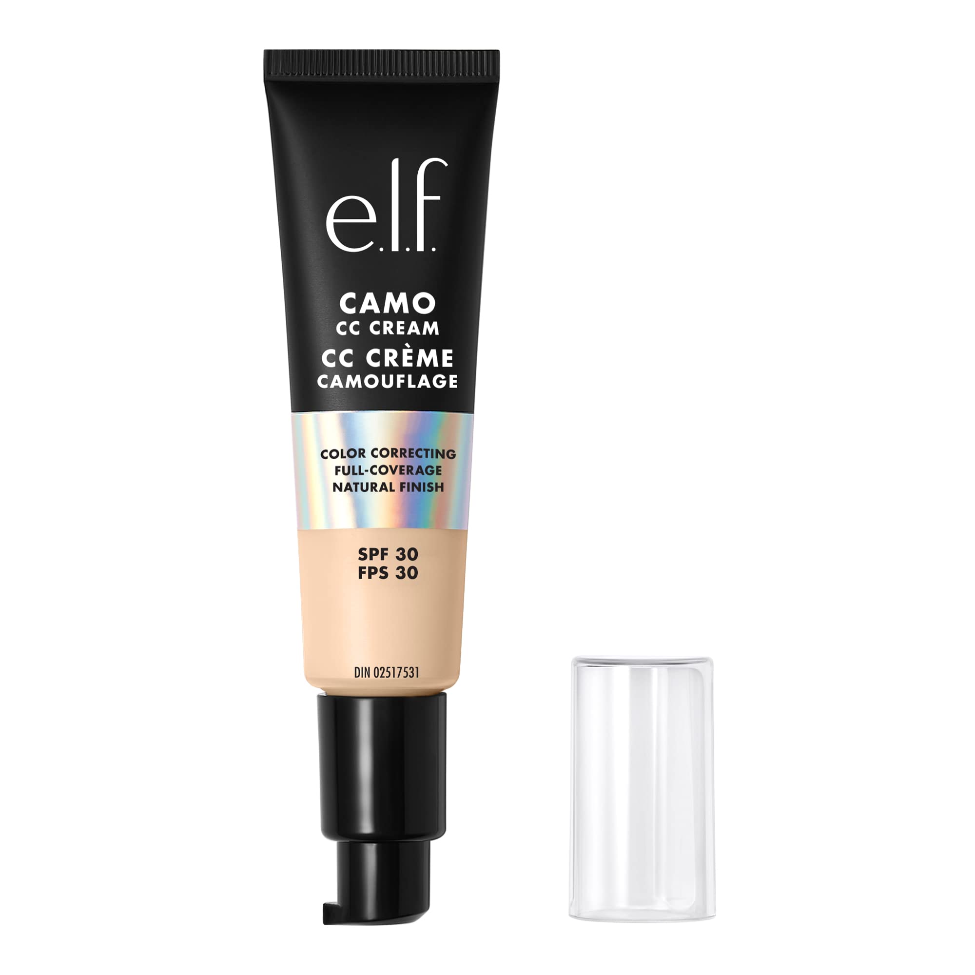 Foto 2 pulgar | Corrector De Color Cc Cream E.l.f. Camo, Spf 30 Fair, 100 W, 30 G - Venta Internacional.