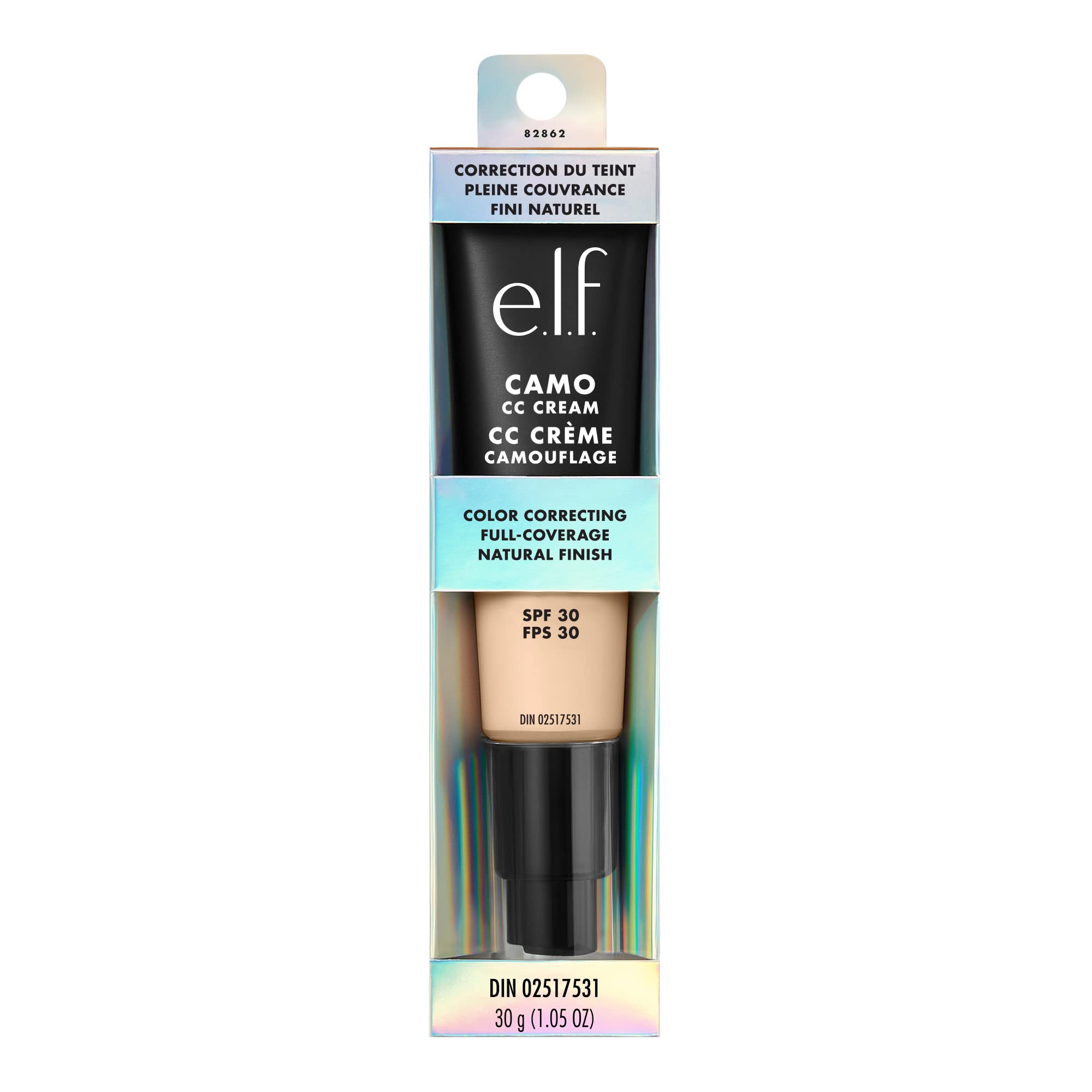 Foto 7 pulgar | Corrector De Color Cc Cream E.l.f. Camo, Spf 30 Fair, 100 W, 30 G - Venta Internacional.