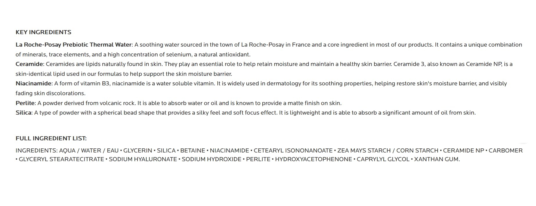 Foto 7 pulgar | Hidratante La Roche-posay Toleriane Double Repair Matte - Venta Internacional.