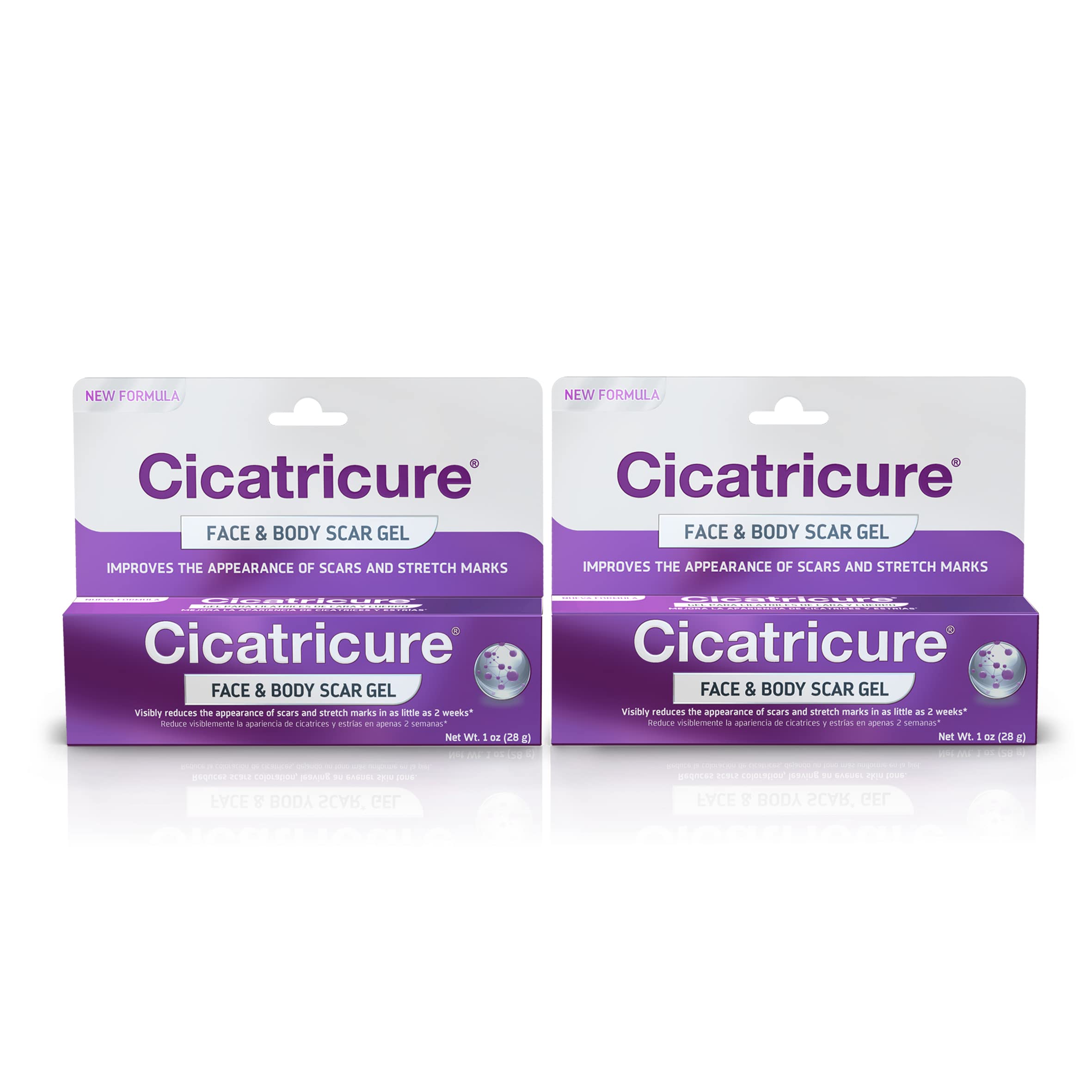 Gel Para Cicatrices Cicatricure Para Rostro Y Cuerpo, 30 Ml (1 Oz), Paquete De 2 - Venta Internacional.