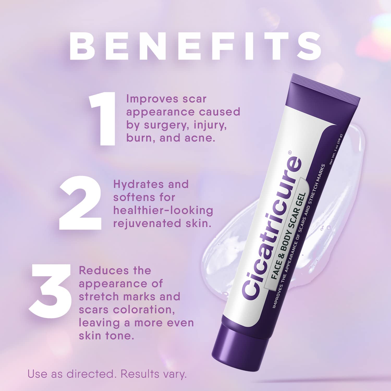 Foto 3 | Gel Para Cicatrices Cicatricure Para Rostro Y Cuerpo, 30 Ml (1 Oz), Paquete De 2 - Venta Internacional.