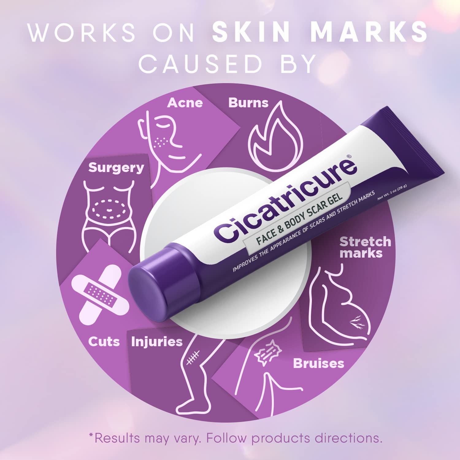 Foto 4 | Gel Para Cicatrices Cicatricure Para Rostro Y Cuerpo, 30 Ml (1 Oz), Paquete De 2 - Venta Internacional.