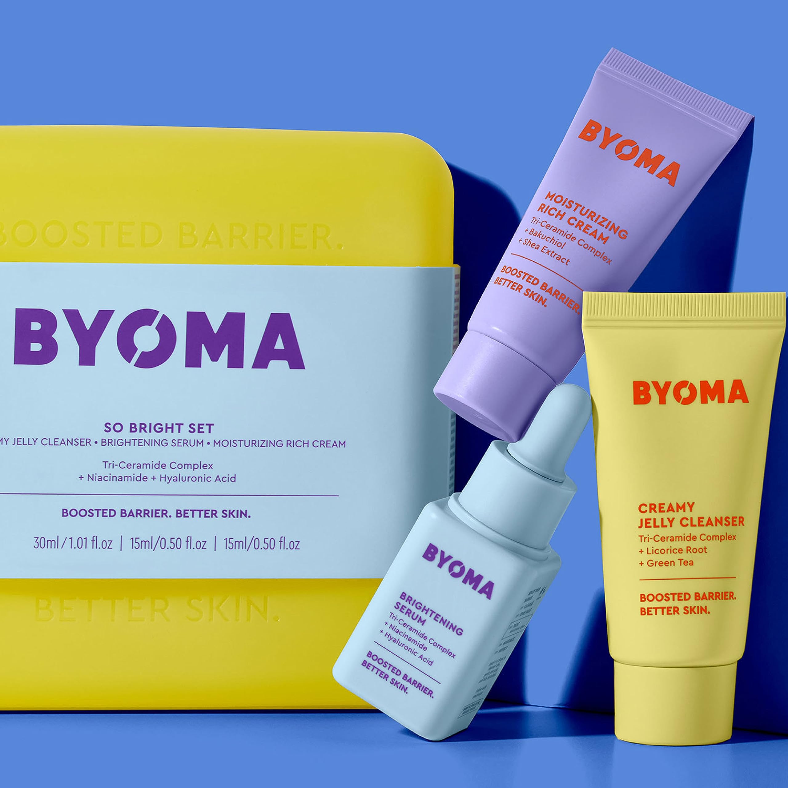 Foto 3 | Set De Cuidado Facial Byoma So Bright Barrier Repair Sin Alcohol - Venta Internacional.