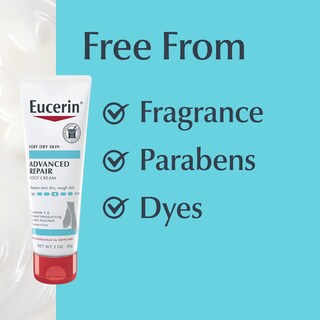 Foto 6 | Crema Para Pies Eucerin Advanced Repair Sin Fragancia 90 Ml X3 - Venta Internacional.