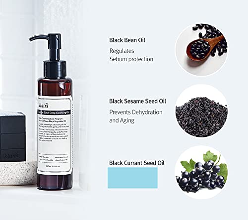 Foto 6 pulgar | Aceite Limpiador Dearklairs Gentle Black Deep 150 Ml - Venta Internacional.