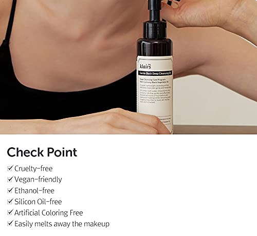 Foto 7 pulgar | Aceite Limpiador Dearklairs Gentle Black Deep 150 Ml - Venta Internacional.