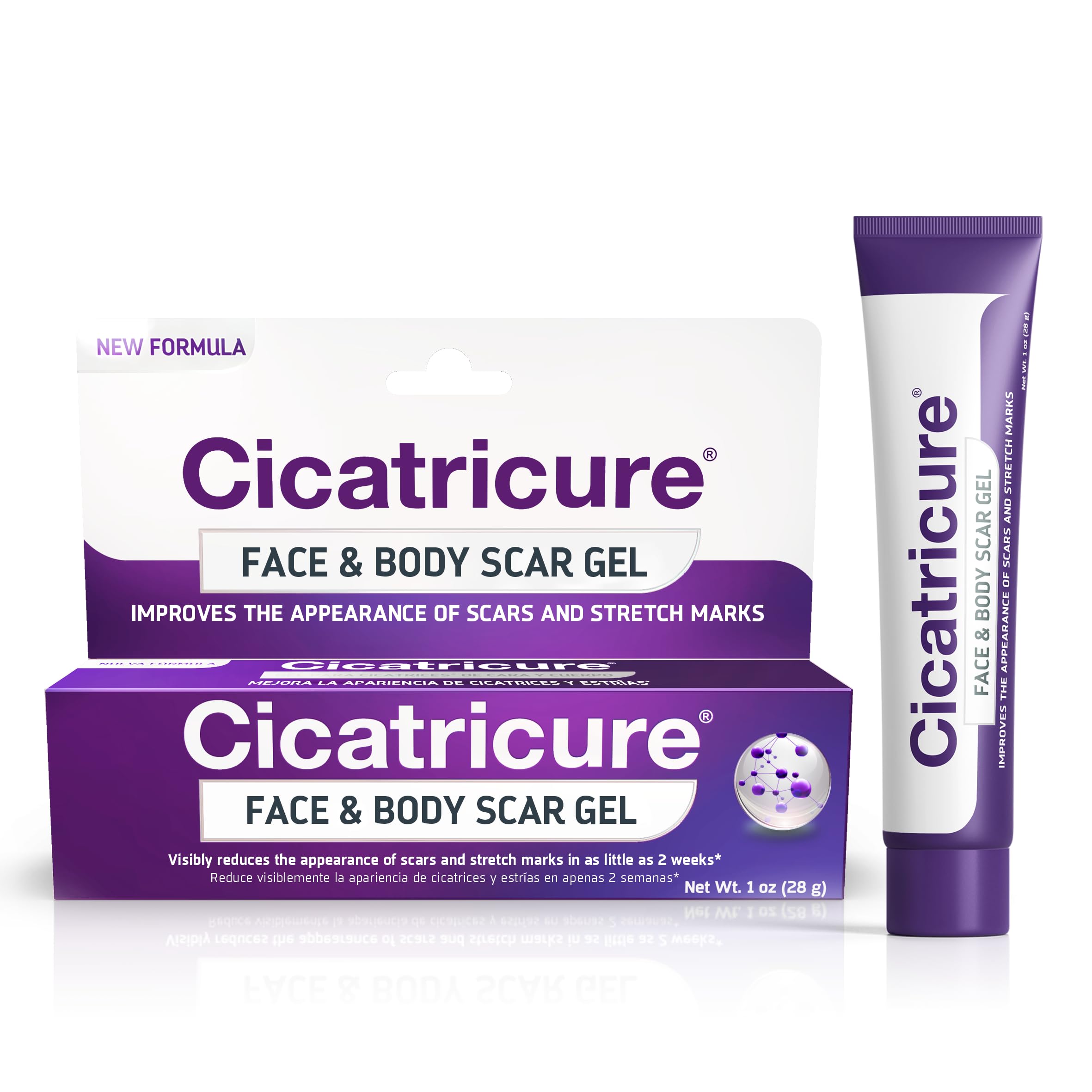 Gel De Tratamiento De Cicatrices Cicatricure Para Rostro Y Cuerpo, 30 Ml - Venta Internacional.