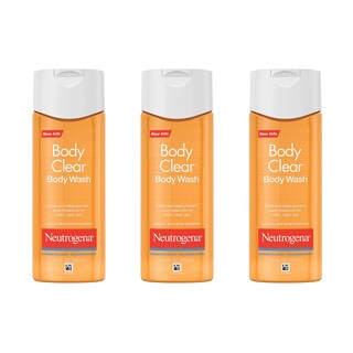 Foto 1 | Gel de Baño Neutrogena Body Clear Acne con 2% de Ácido Salicílico 250 Ml X3 - Venta Internacional