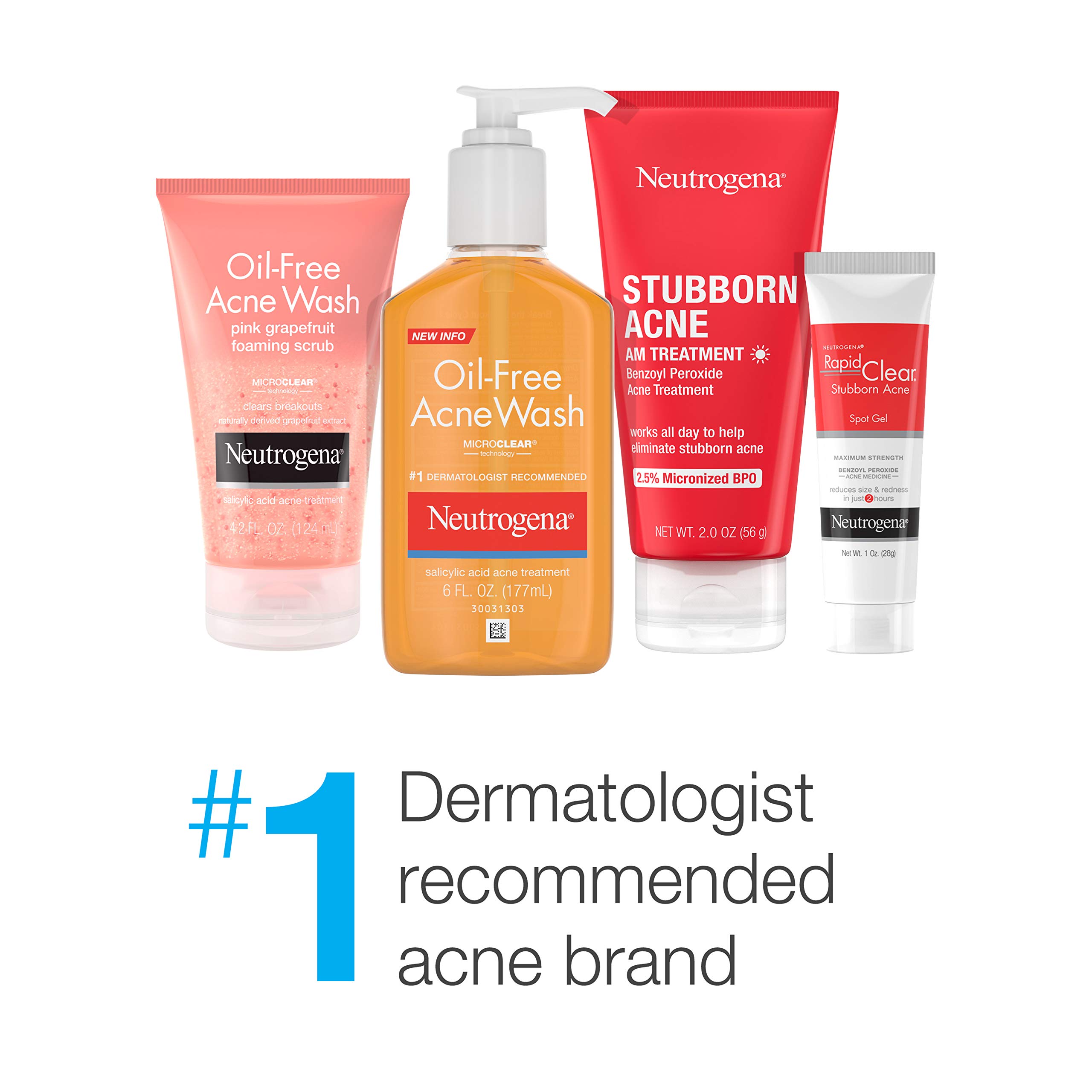Foto 4 pulgar | Gel de Baño Neutrogena Body Clear Acne con 2% de Ácido Salicílico 250 Ml X3 - Venta Internacional