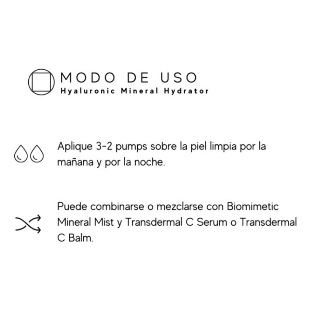 Foto 4 pulgar | Skincare Truth Hyaluronic Mineral Hydrator Color Negro 30 Ml