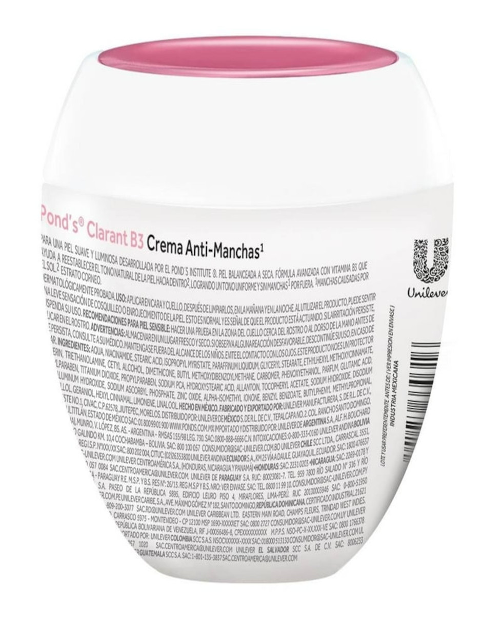 Foto 4 pulgar | Pond's Crema Facial Antimanchas Clarant B3 + Termo Güish