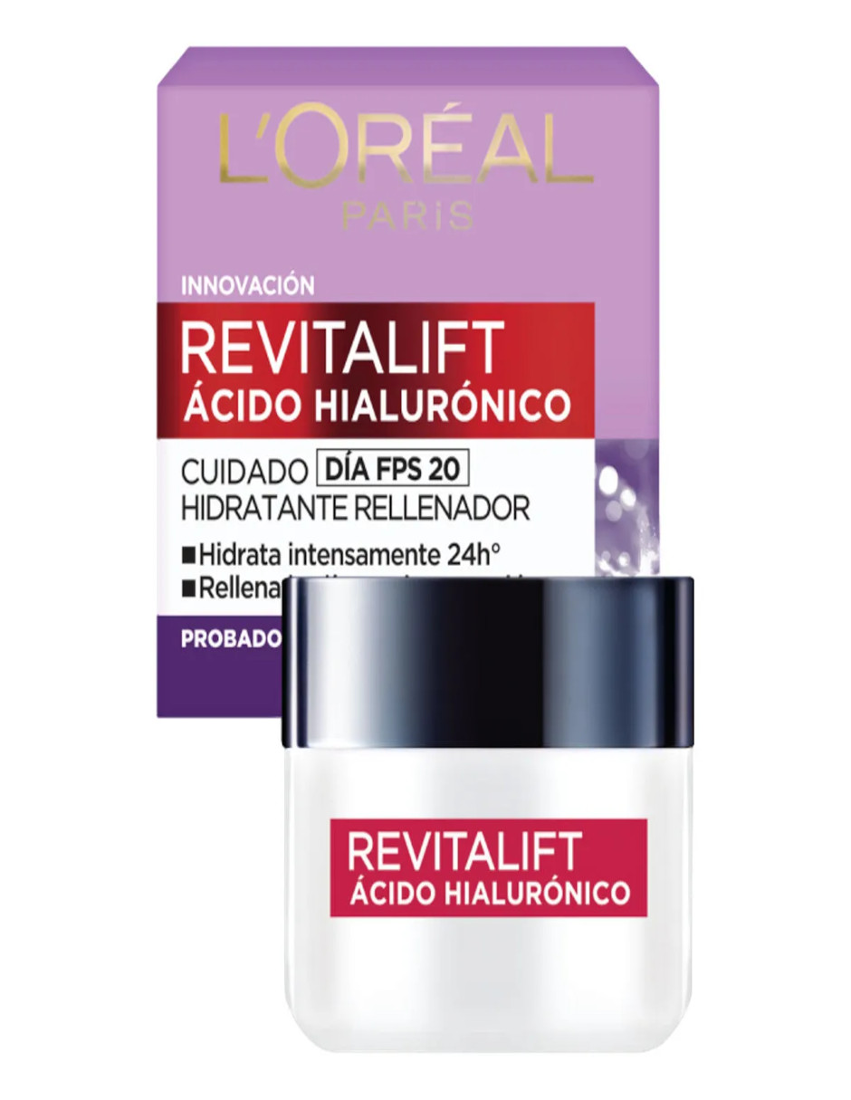 Foto 4 pulgar | Kit L'oréal Paris Crema Día y Noche Ácido Hialurónico + Termo