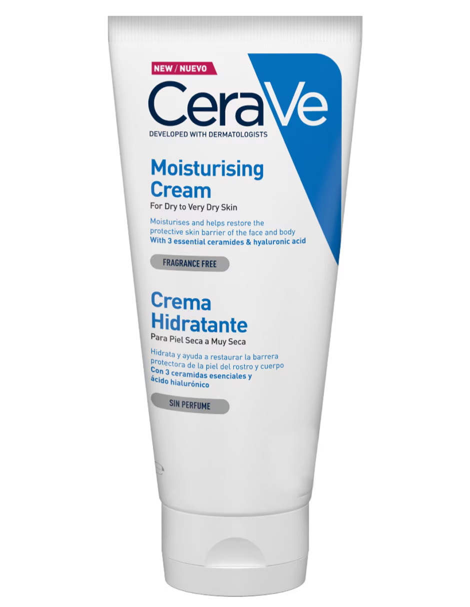 Foto 3 pulgar | Crema Hidratante Cerave Piel Seca A Muy Seca + Termo De Agua De Regalo Güish