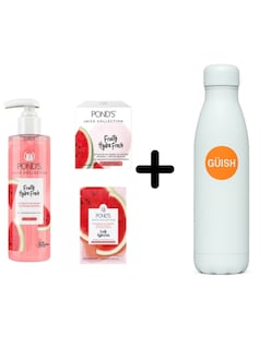 Foto 1 | Kit Pond's Cuidado Facial Fruity Hydra Fresh Sandía + Termo Güish Gratis