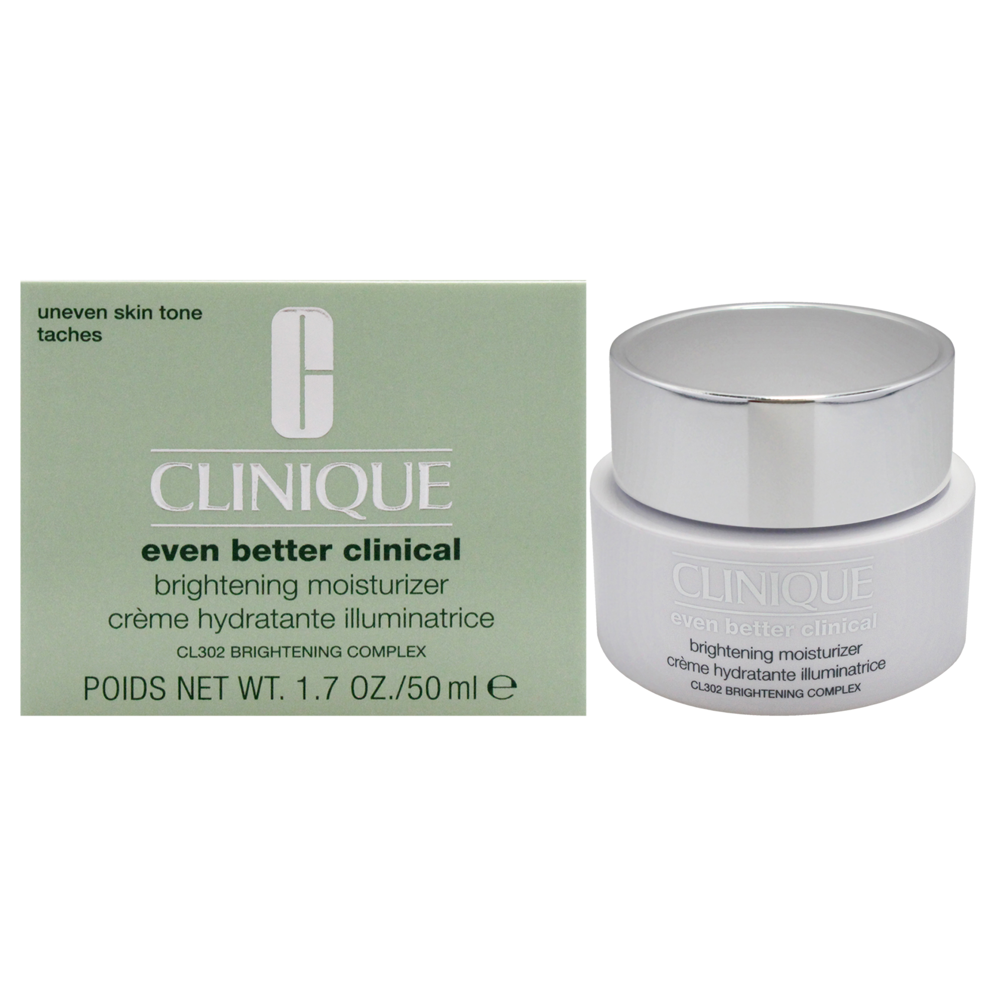 Crema Hidratante Clinique Even Better Clinical De 50 Ml Con Cl302 Comp - Venta Internacional.