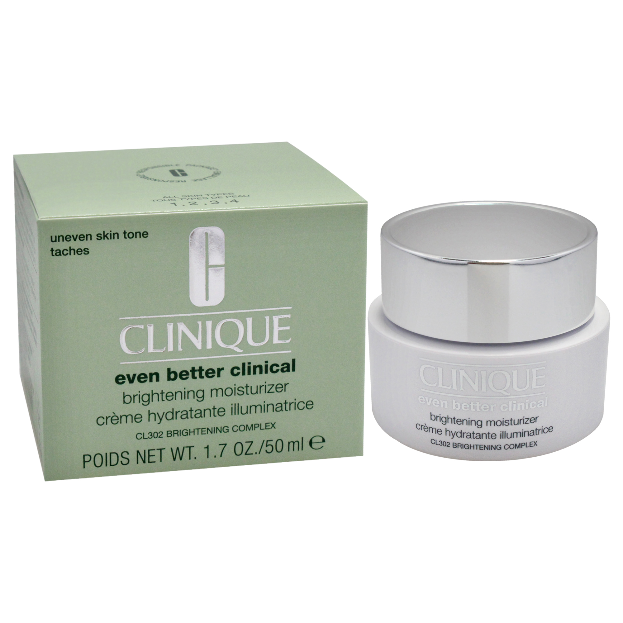 Foto 4 pulgar | Crema Hidratante Clinique Even Better Clinical De 50 Ml Con Cl302 Comp - Venta Internacional.