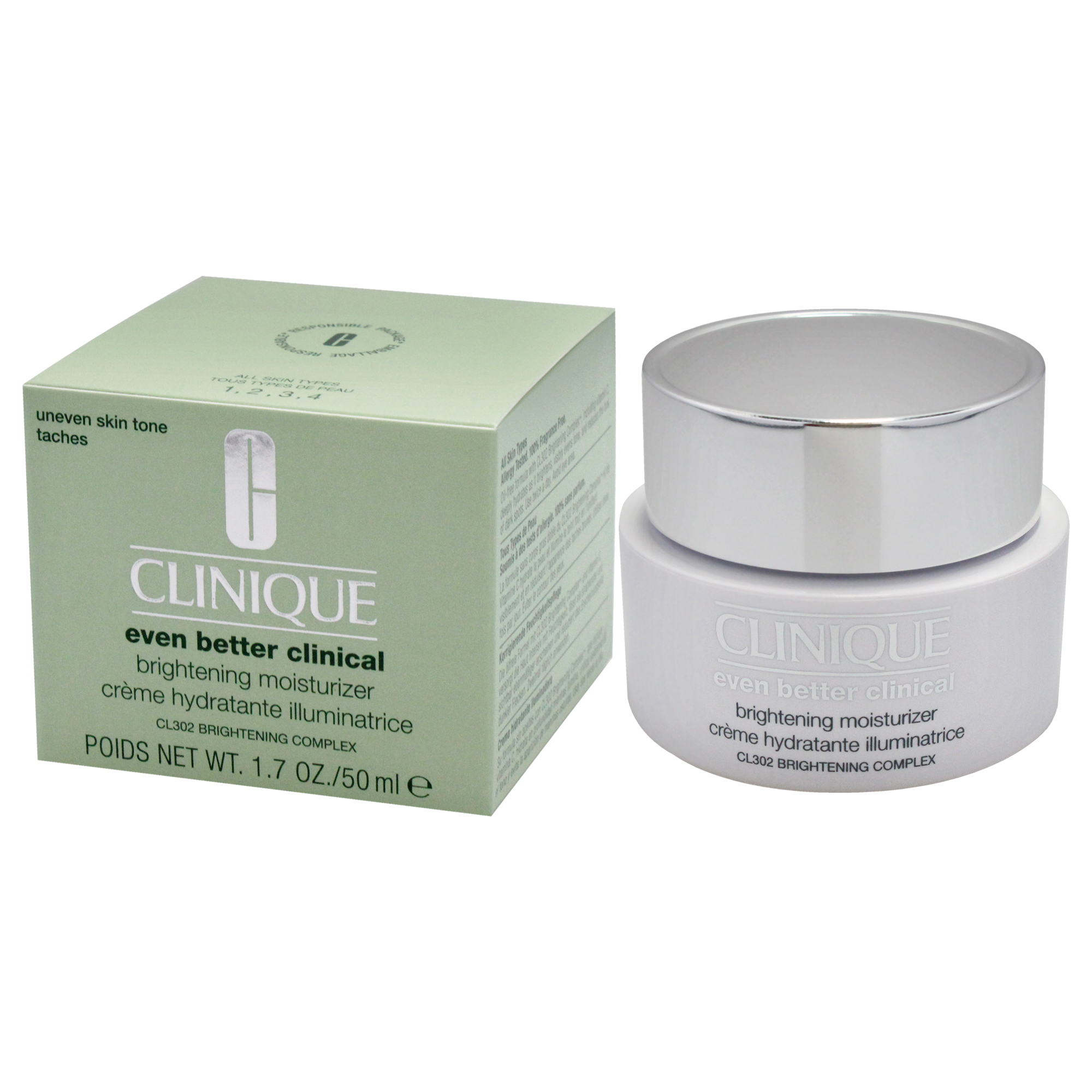 Foto 5 pulgar | Crema Hidratante Clinique Even Better Clinical De 50 Ml Con Cl302 Comp - Venta Internacional.
