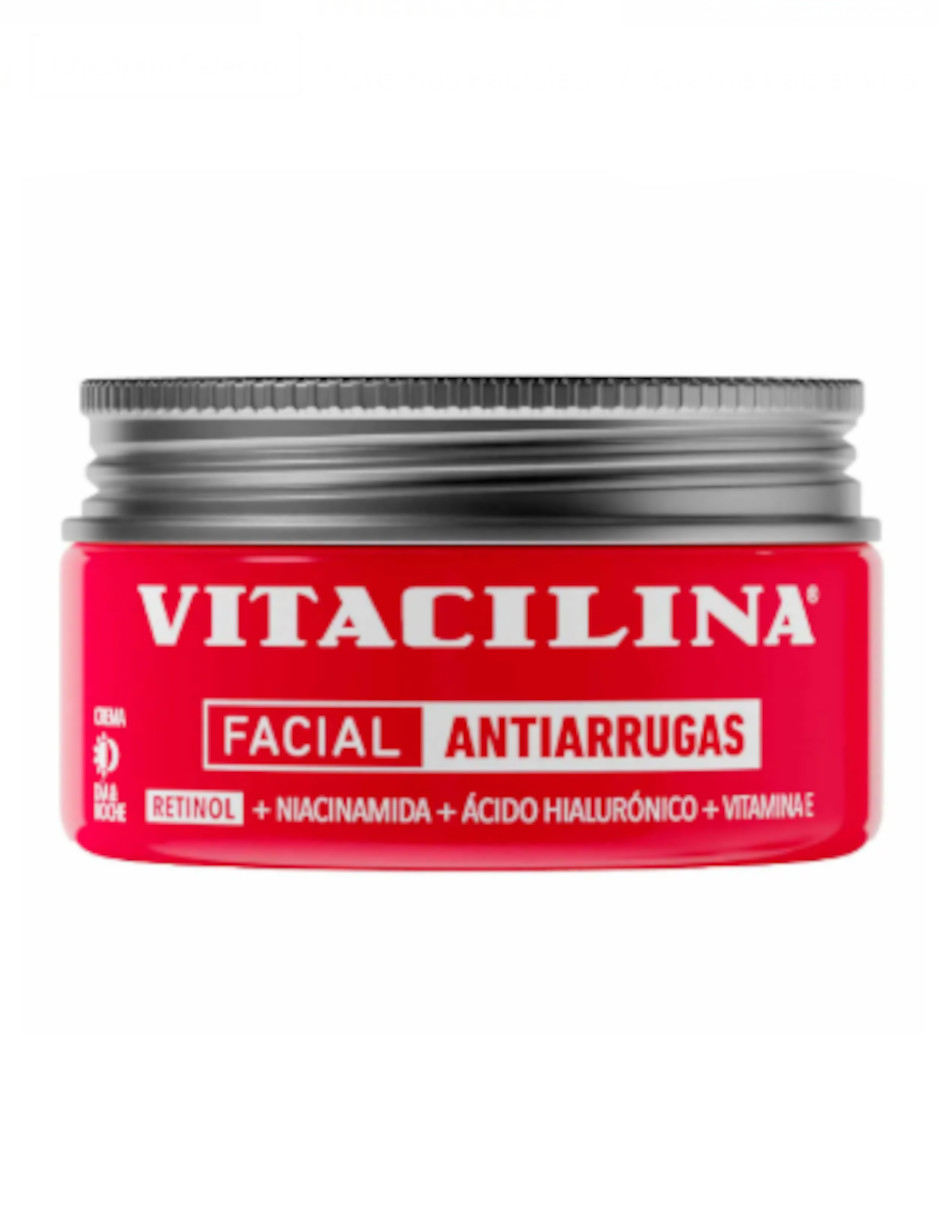 Foto 4 pulgar | Vitacilina Facial Antiarrugas Retinol Ácido Hialurónico + Termo Güish Gratis