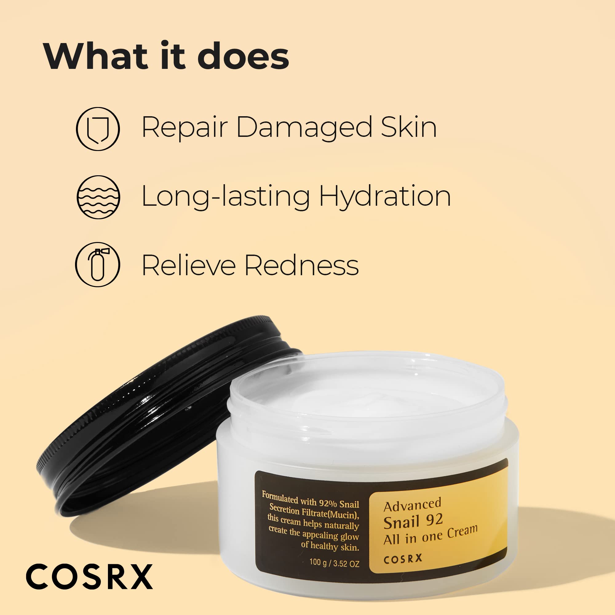 Foto 4 pulgar | Gel Facial Hidratante Cosrx Snail Mucin 92% De Reparación Diaria, 100 Ml - Venta Internacional.
