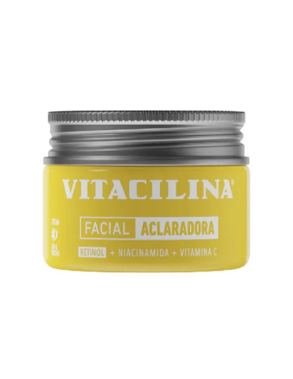 Foto 3 pulgar | Vitacilina Crema Facial Aclaradora de Noche y Termo