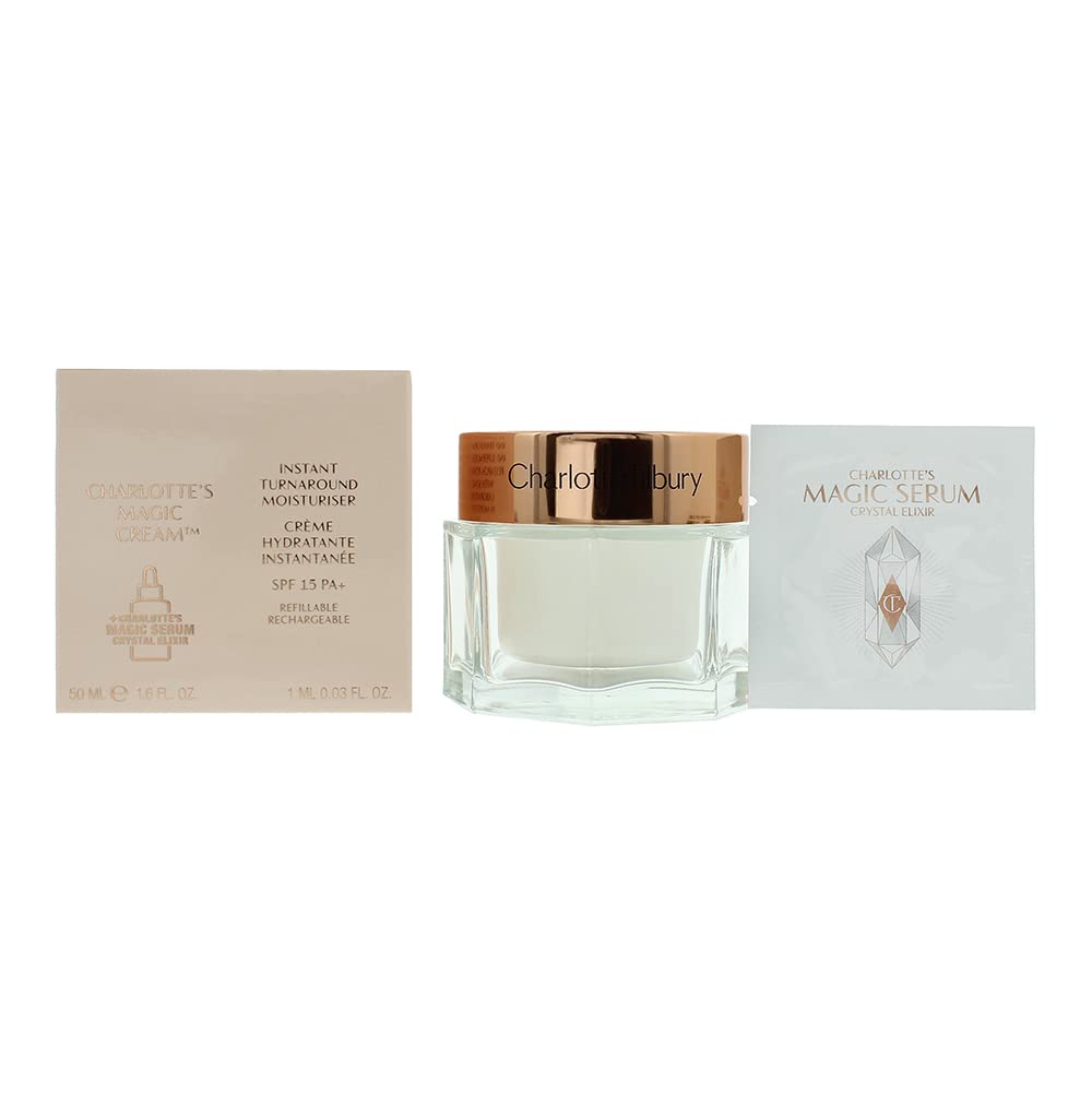 Crema Hidratante Charlotte Tilbury Magic Cream 50 Ml Con Spf 15 - Venta Internacional.