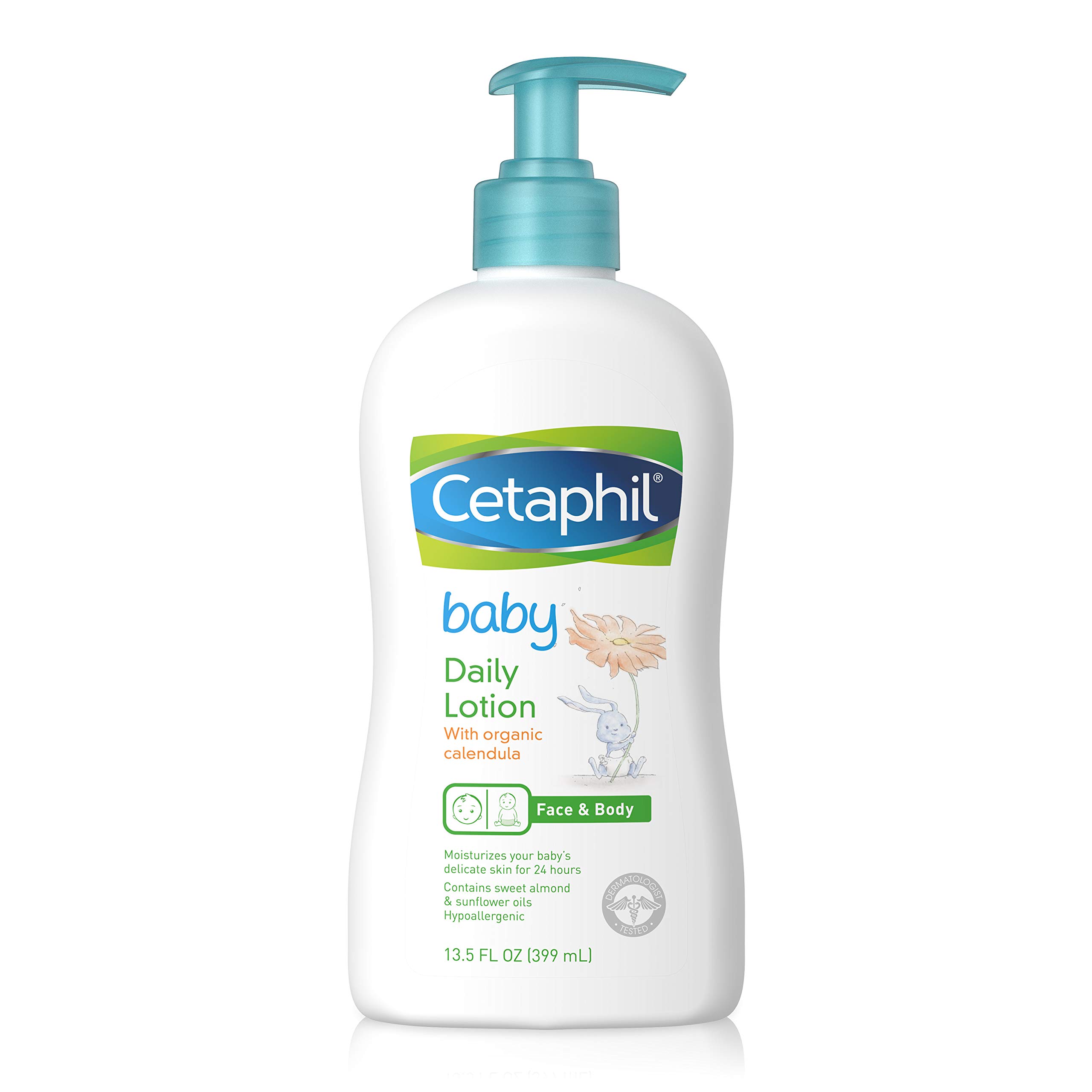 Loción Cetaphil Baby Daily Con Caléndula Orgánica 400 Ml - Venta Internacional.