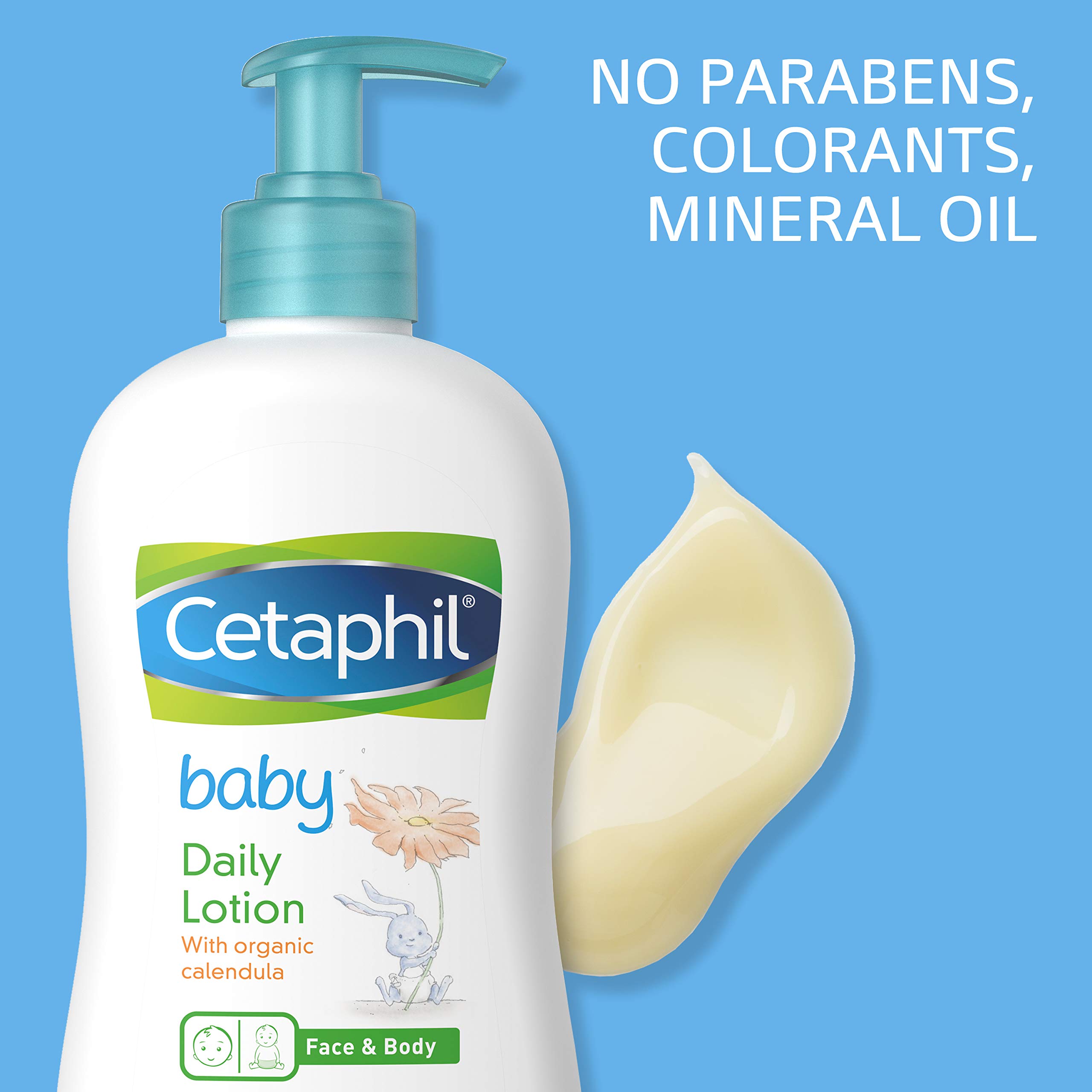 Foto 7 pulgar | Loción Cetaphil Baby Daily Con Caléndula Orgánica 400 Ml - Venta Internacional.