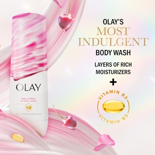 Foto 3 | Gel De Baño Olay Indulgent Moisture Para Mujer Con Vitamina B3, 600 Ml - Venta Internacional.