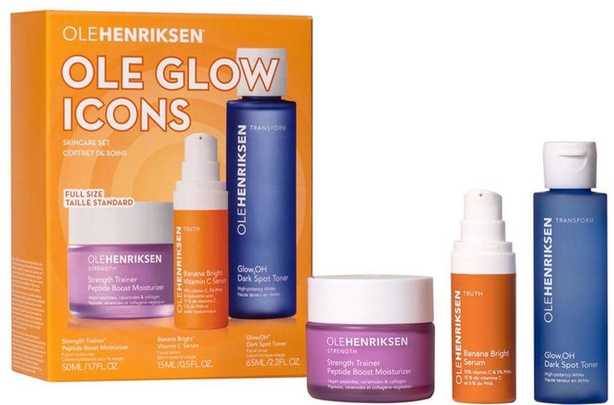 Set De Cuidado De La Piel Ole Henriksen Ole Glow Icons Con Crema Hidratante, 50 Ml - Venta Internacional.