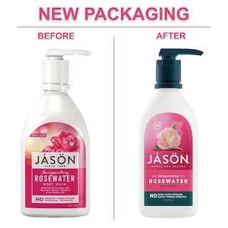 Foto 2 | Gel De Baño Y Gel De Ducha Jason, Revitalizante, Agua De Rosas, 900 Ml - Venta Internacional.