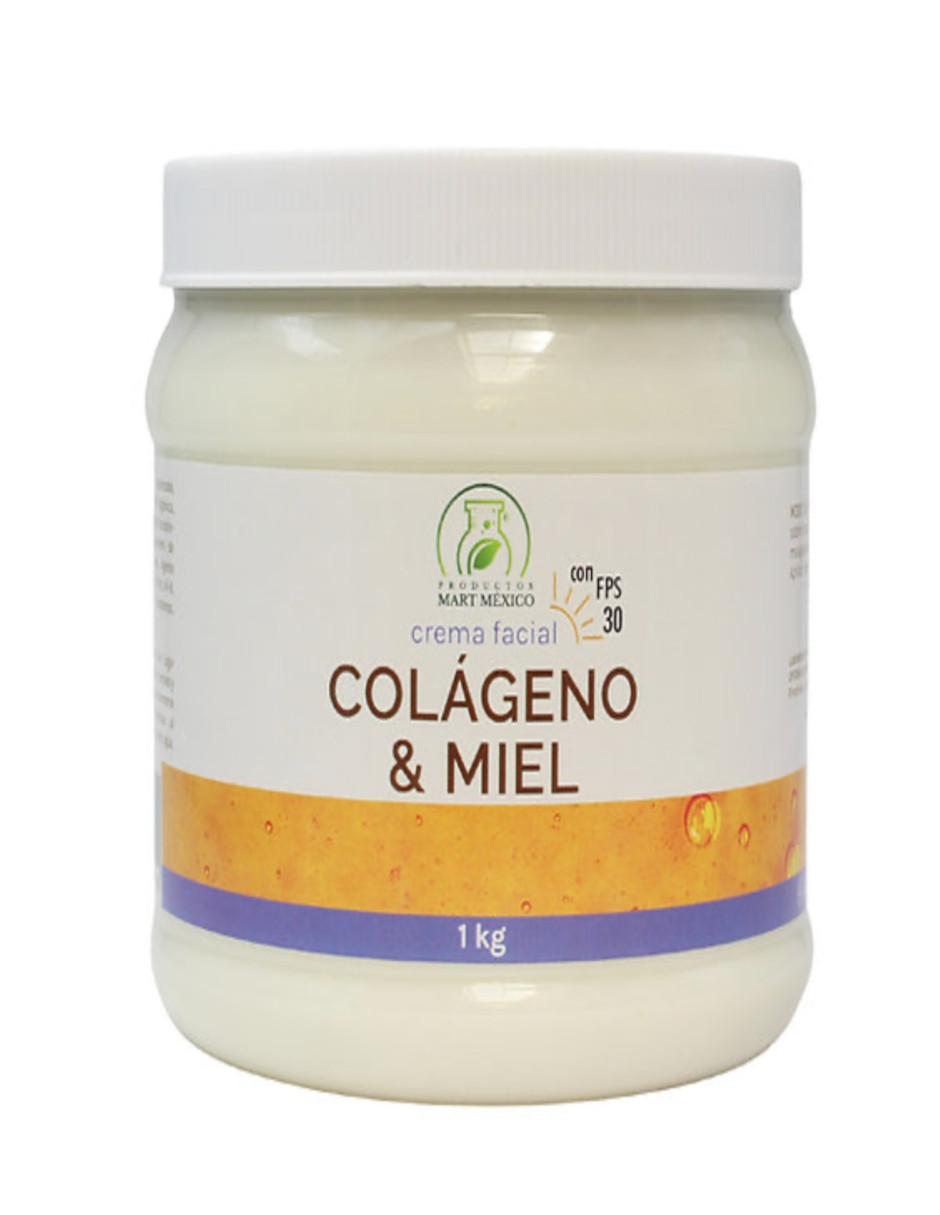 Foto 3 pulgar | Crema Colágeno Con Miel  + Termo Güish Gratis