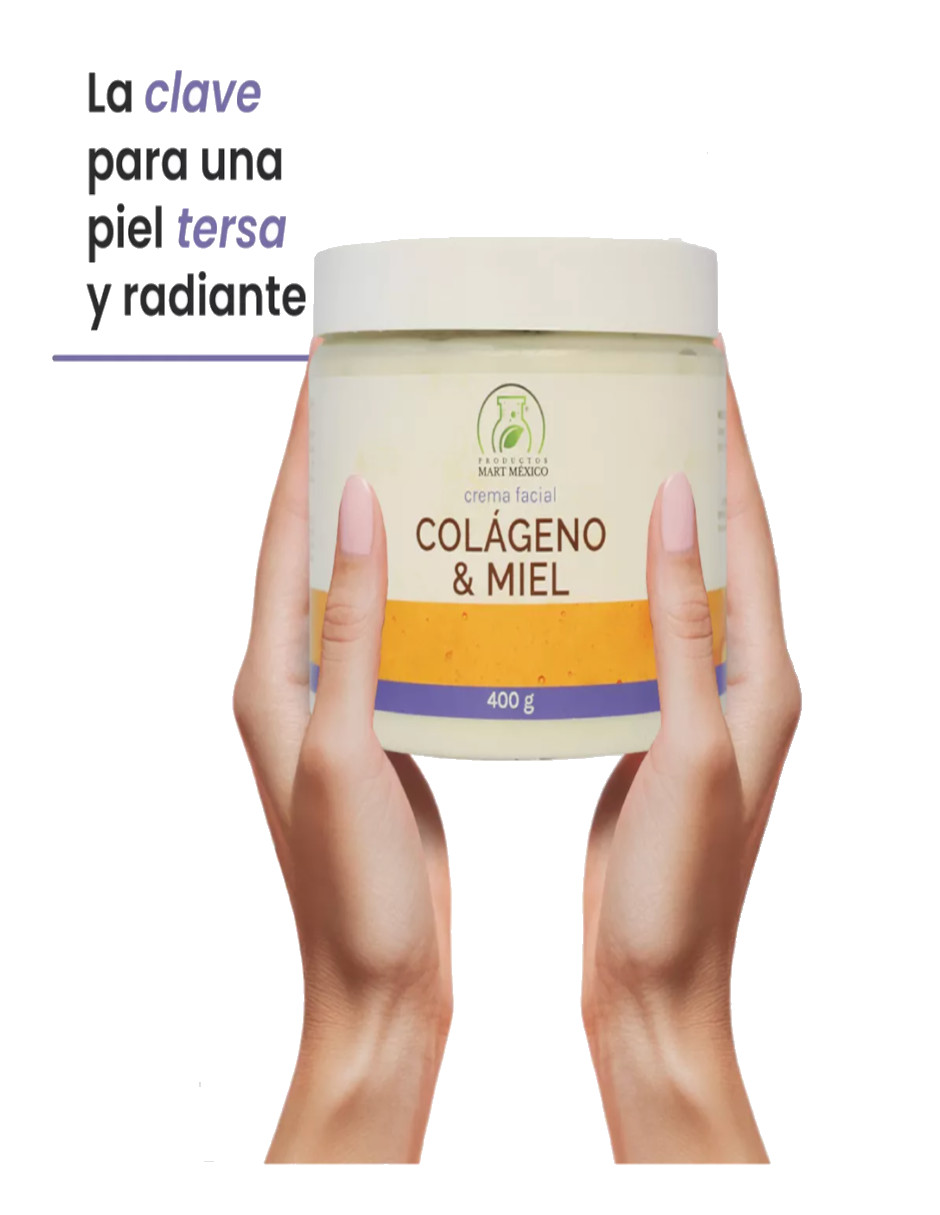 Foto 4 pulgar | Crema Colágeno Con Miel  + Termo Güish Gratis