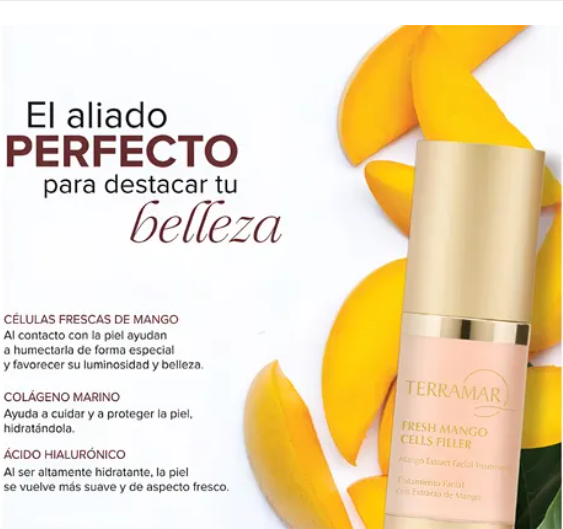 Foto 3 pulgar | Suero Rellenador De Arrugas Terramar Loción Anti-edad Fresh Mango