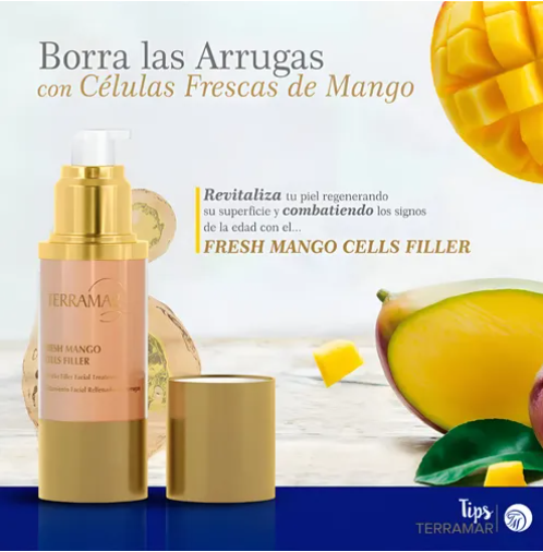 Foto 4 pulgar | Suero Rellenador De Arrugas Terramar Loción Anti-edad Fresh Mango