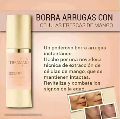 Foto 6 pulgar | Suero Rellenador De Arrugas Terramar Loción Anti-edad Fresh Mango
