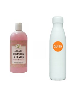 Foto 1 | Agua De Rosas Con Aloe Vera + Termo Güish Gratis