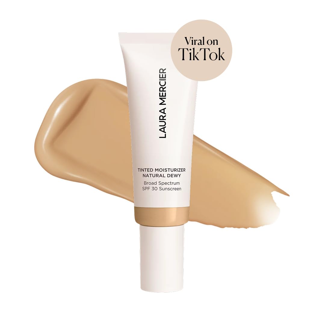 Foto 3 pulgar | Crema Hidratante Con Color Laura Mercier Natural Dewy Spf30 50 Ml - Venta Internacional.