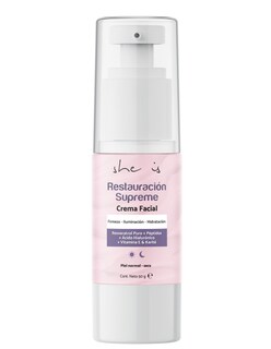 Foto 1 | Crema Facial Restauración Supreme Con Péptidos Y Resveratrol 50g She Is Skincare