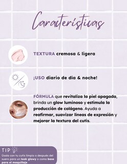 Foto 3 | Crema Facial Restauración Supreme Con Péptidos Y Resveratrol 50g She Is Skincare
