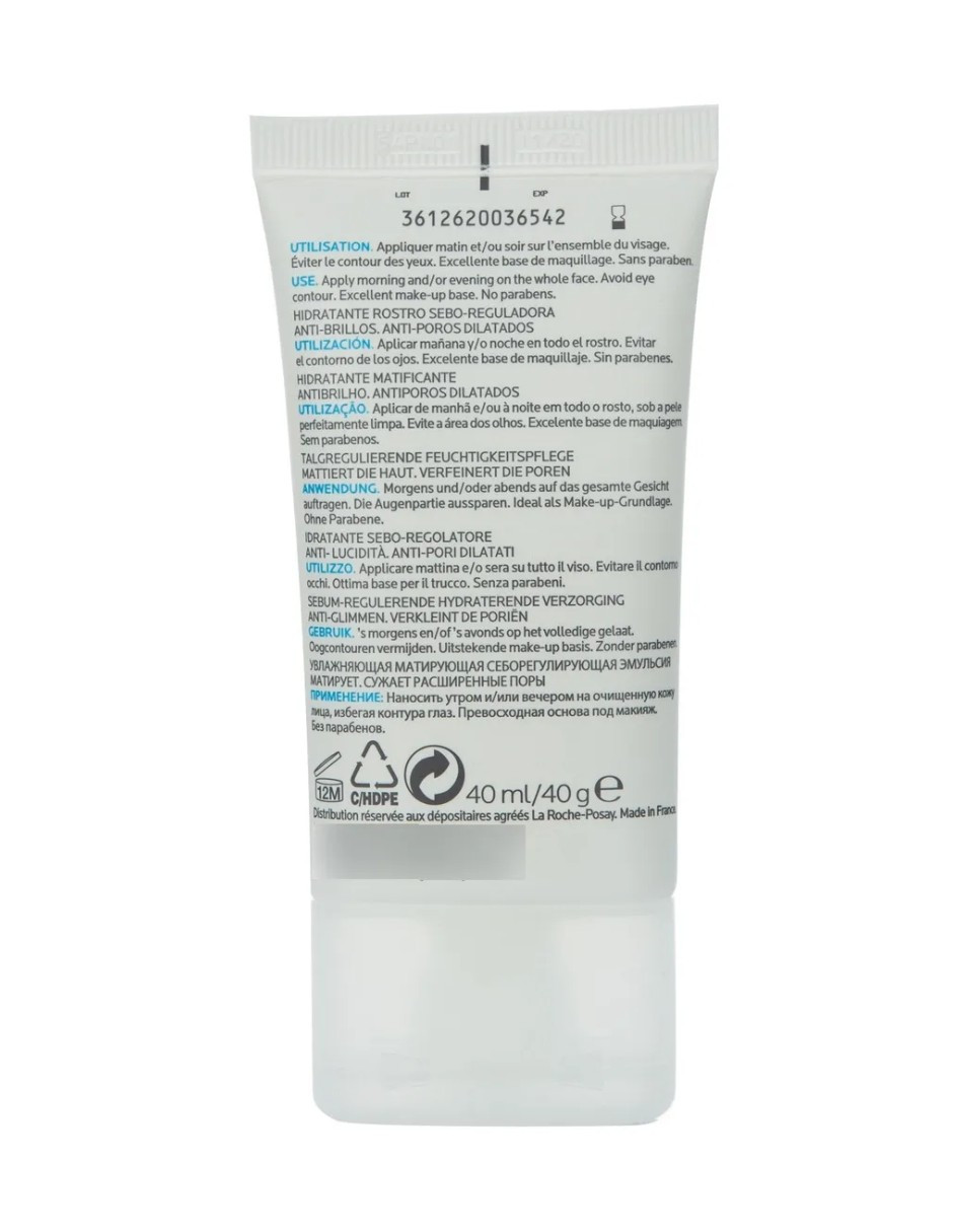 Foto 3 pulgar | Tratamiento Hidratante Reduce Poros Matificante Effaclar Mat