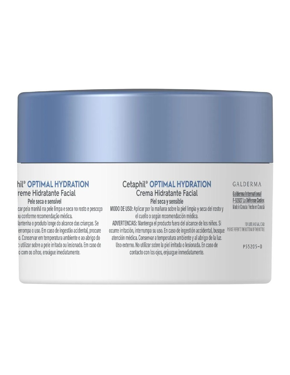 Foto 3 pulgar | Crema Hidratante Facial Cetaphil Optimal Hydrosensitiv