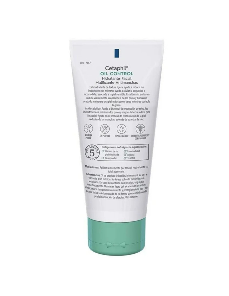 Foto 3 pulgar | Cetaphil Oil Control Hidratante Facial Antimanchas