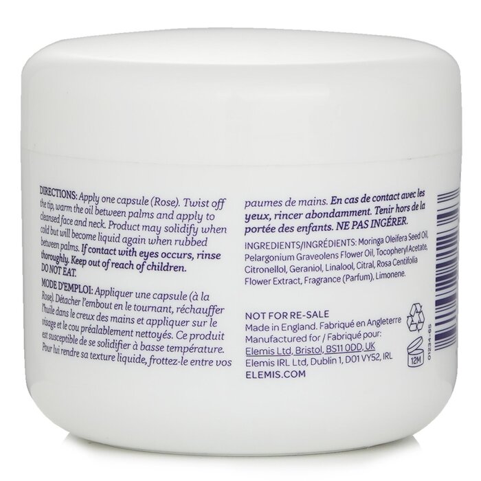 Foto 6 | Cápsulas De Aceite Facial Elemis Skin Bliss Rose, Tamaño Salón - Venta Internacional.